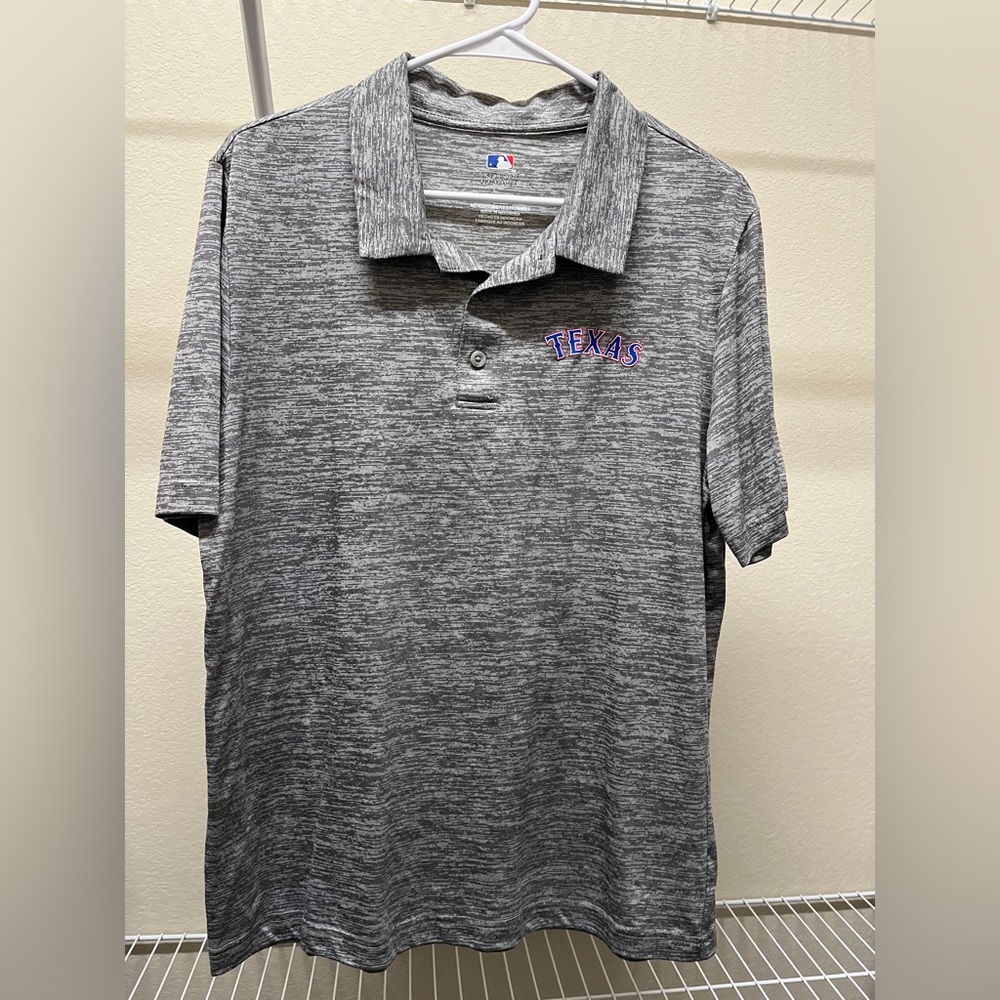 Men’s Texas Rangers MLB Polo - Sz large